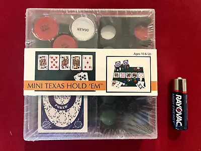 Mini Texas Hold 'Em Poker Set • $7