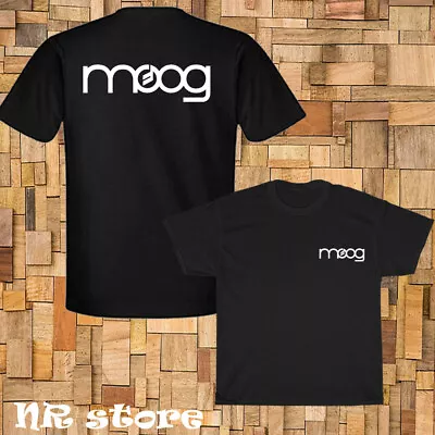 New Moog Music Inc Classic Synthesizer Audio Logo T Shirt Funny Size S To 5XL • $31