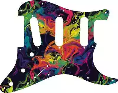 WD Custom Pickguard For Fender VooDoo Jimi Hendrix Tribute Stratocaster #GP01... • $59.99