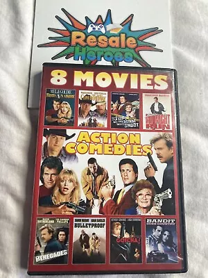 8 Movies Action Comedies - Bird On A Wire / Midnight Run / Renegades - DVD Movie • $12.11