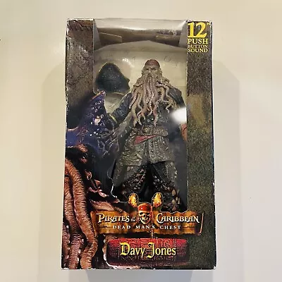Pirates Of The Caribbean 2 Davy Jones 12-Inch Talking Figure • £69.80