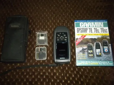 Garmin GPSMAP 78cs Bundle & MicroSD Cards • $250