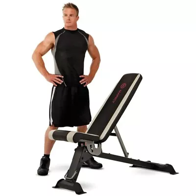 Bench Workout Adjustable Weight Gym Foldable Home Training Dumbbell Decline Lift • $191.75