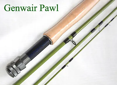 Fly Rod New Genwair Pawl 10 Ft 6/7 Fly Rod With Spare Tip Bag Tube & Guarantee • $124.32