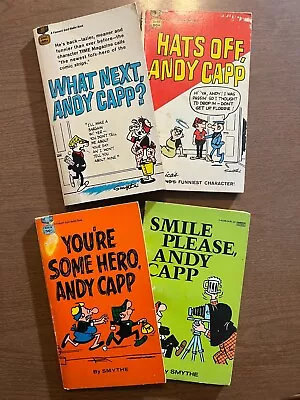 Vintage ANDY CAPP Comic Paperback Books By Smythe Lot Of 4 • $16.50