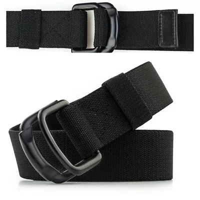 Heavy Duty Elastic Working Belt With Double D Ring For Men 1.5  Wide Web • $19.25