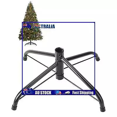 Christmas Tree Base Stand Iron Foldable Xmas Trees Bottom Support Frame (50cm) A • $14.01