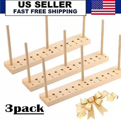 Bow Maker For Ribbon For Wreaths Wooden Ribbon Bow Maker Tool For Christmas B • $35.99