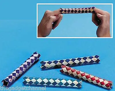 £4.99 • Buy Chinese Finger Traps Childrens Boys Birthday Party Bag Filler Toy Loot Gift