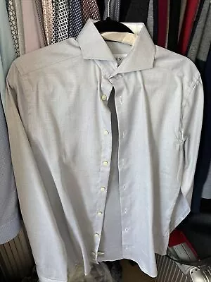 Eton Men’s Dress Shirt Super Slim 38 / 15 • $34
