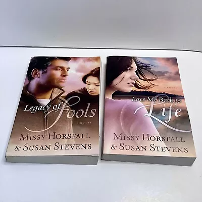 Missy Horsfall & Susan Stevens Lot Of 2 Christian Fiction Paperback Novels -READ • $9.31