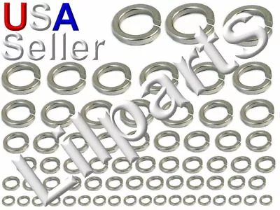 Stainless Steel SS Splt Lock Washer Metric 304 18-8 M2 M2.5 M3 M4 M5 M6 M8 M10 • $3.49