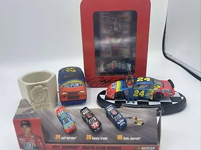 NASCAR Lot Of Jeff Gordon Memorabilia Vintage Collectibles Champion Die Cast • $34.95