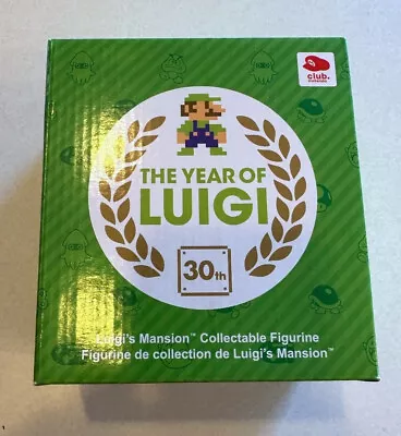 Club Nintendo Luigi’s Mansion Limited Figurine Year Of Luigi 30th  • $235