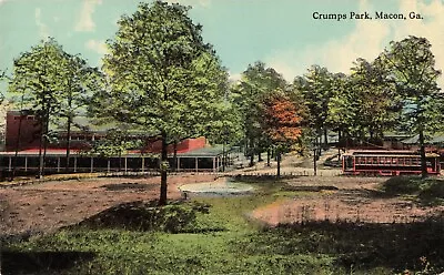 Crumps Park Macon Georgia GA - C1910 Vintage Postcard • $6.29