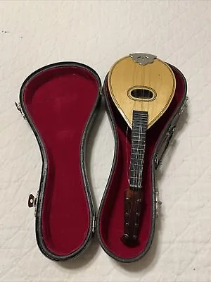 Vintage Mandolin Mini Musical Instrument With Case • $49