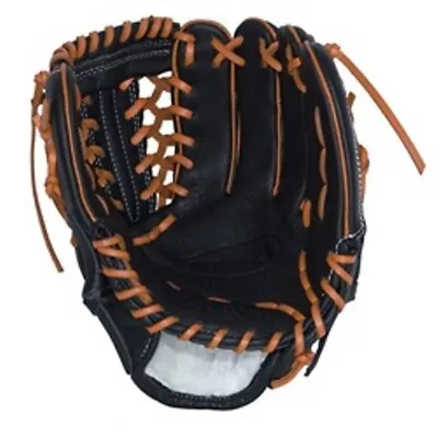 Vinco Pro 22 Series JC3333-22 Baseball Glove Mesh Black With Orange Lace 11.5 I • $149