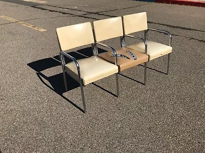 Vintage Mid-Century Modern Bauhaus Chairs Art Deco Chrome • $499