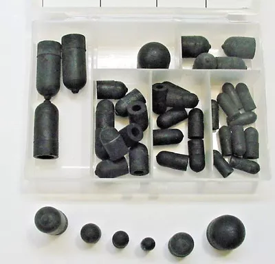 $20.89 • Buy Ford 41 Vacuum Intake Manifold Caps Carburetor Throttle Body Rubber Plugs Kit