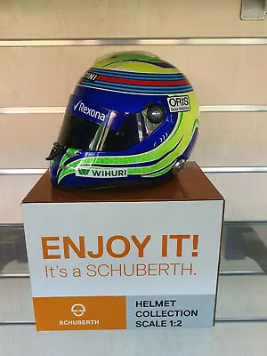 1:2 Schuberth Mini Helmet Felipe Massa 2016 Williams F1 (no Ferrari ) • $186.29