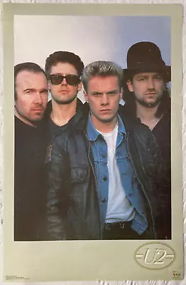 U2 1986 Poster Funky Bono The Edge • $9.99