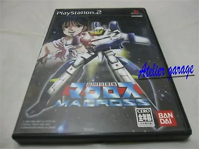 USED PlayStation 2 PS2 Macross The Super Dimension Fortress Japanese Version • $25.20