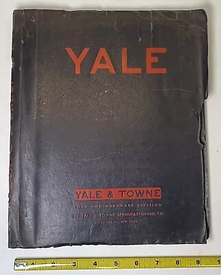 Yale & Towne Hardware Catalog Vintage Pre-1980's • $48