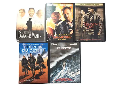 5 X Learn French Language Action Movie DVDs Region 2 • £5.83