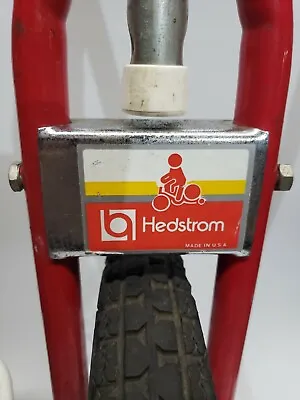 Vintage Hedstrom Unicycle Troxel Seat 16  Hard Wheel W/ Training Pole 🇺🇸 RETA • $67.46