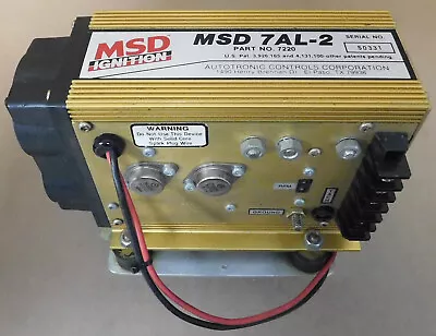MSD 7220 7AL-2 CD Ignition Box Analog W/Limiter 480V Output Serial #50331 • $599.99