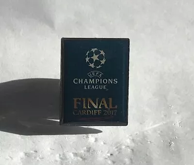 Pin Badge - UEFA CHAMPIONS LEAGUE FINAL CARDIFF 2017 - Real Madrid V Juventus • £9.99