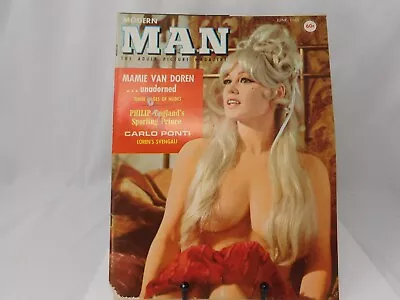 Modern Man Magazine June 1965 - Mamie Van Doren Suzanne Bacaud • $24.99