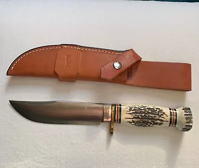 Vintage Marbles Fixed Blade Knife With Sheath • $300