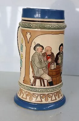 Vintage MUSTERSCHUTZ 336  Beer Stein Mug Made In Germany Albert Thewalt • $17