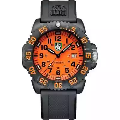 Luminox Sea Lion X2.2059.1 Carbonox Men's 100m Black /orange 44mm Watch New • £259.99