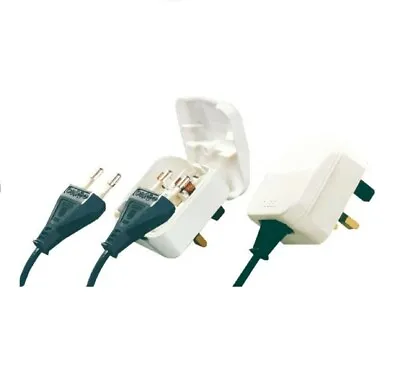 £5.99 • Buy European Euro EU 2 Pin To UK 3Pin Plug Adapter Socket Power Travel Converter