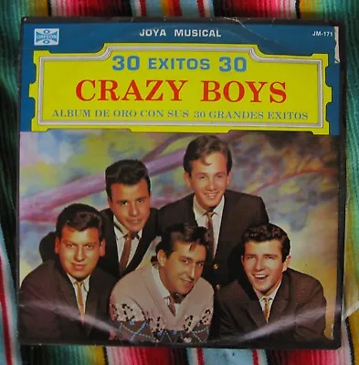 Los Crazy Boys Double Lp 30 Exitos Rockabilly Boppers Mexico Mexican Garage • $30