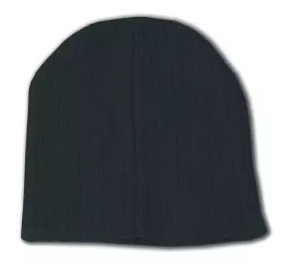 Short Cable Beanie-Black • $10.75