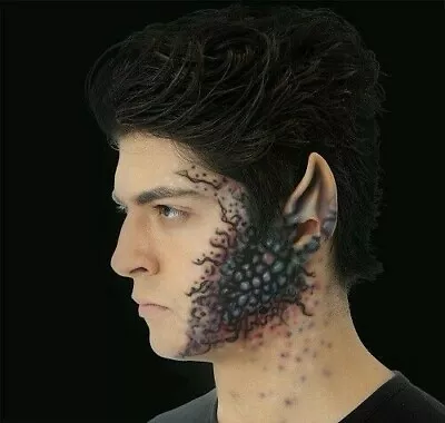 £15.99 • Buy Alien Prosthetic Ear Tips Latex Spock Ears Cosplay Sci Fi FX Make Up Woochie