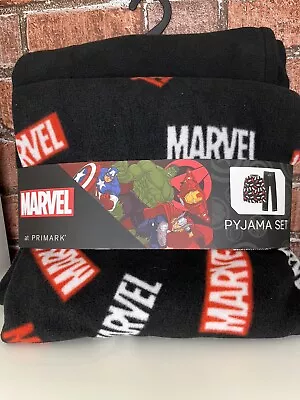 Marvel Fleece Men’s Pyjamas By Primark Size Large • £19.99