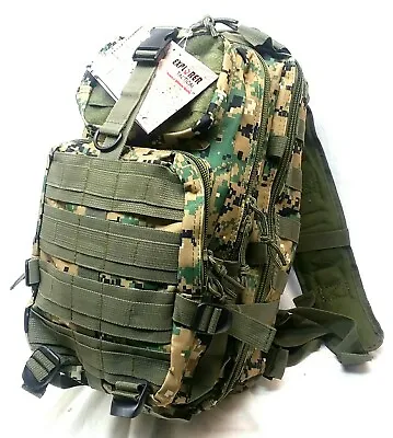 MARPAT Digital Camo ASSAULT PACK Tactical Military Style Backpack W/ Molle USMC • $44.99