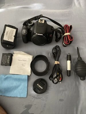 £164.75 • Buy Canon - EOS Rebel T3i DSLR Camera With Bag And Extras