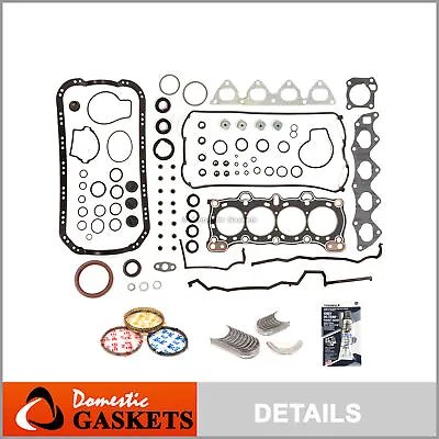 Engine Re-Ring Kit Fits 86-89 Acura Integra 1.6 D16A1 • $119.99