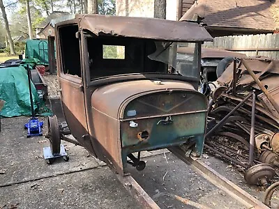 1928 1929 Model A Ford Pickup Truck Cab Body Cowl Door Firewall 28 29 Hot Rod #1 • $3400
