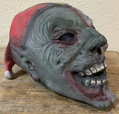 Vintage 90’s Rubie’s Costume Co Zombie Jester Mask • $22.99