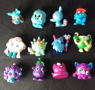 Moshi Monsters Moshlings Figures Assorted Lot Of 12 Some Rare • $49.99