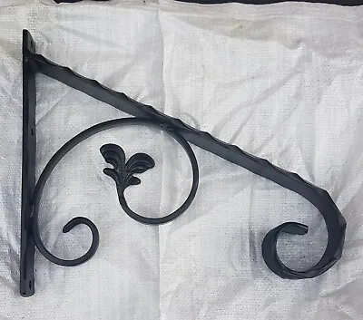 Wrought Iron Metal Stair Handrail ORNAMENTAL - Grab Rail - Steps - Mobility Aid • £47