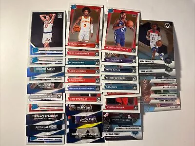 Lot Of 37 Panini Mosaic Optic Select Basketball RC Rookie Cards 2017-2022 • $7