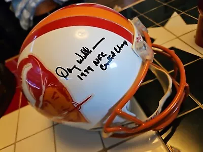 Tampa Bay Buccaneers Signed Doug Williams QB Vintage Full Size Helmet. • $159.99