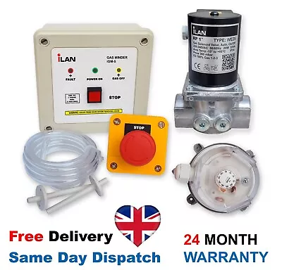 ILAN GAS INTERLOCK SYSTEM MINDER KIT INCLUDING GAS SOLENOID VALVE 1  (28MM) • £193